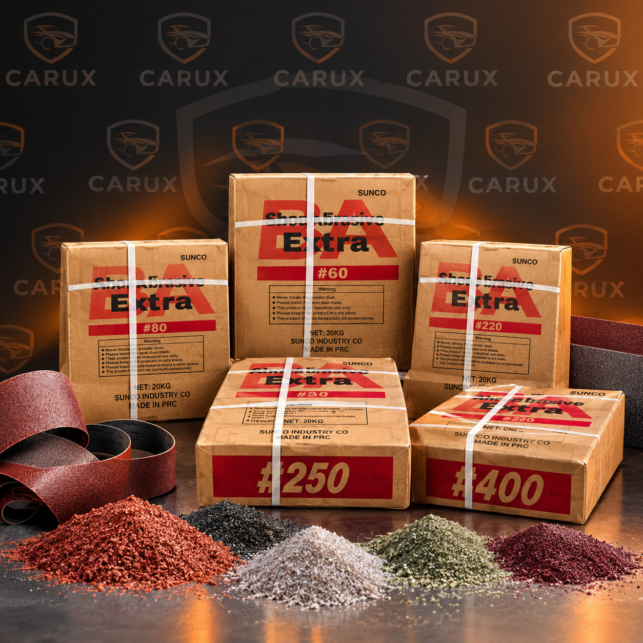 انواع پودر سنباده